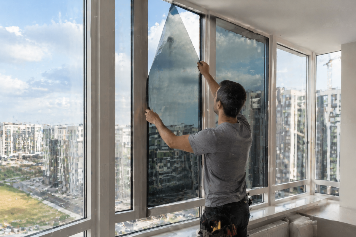 Тонировка окон в новостройке: какую пленку выбрать и почему